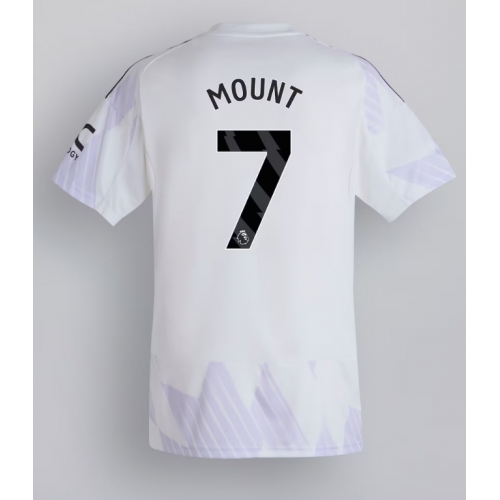 Billige Fotballdrakt Manchester United Mason Mount #7 Replika Bortedrakt 2025-26 Kortermet Billige Fotballdrakt Manchester United Mason Mount #7 Replika Bortedrakt 2025-26 Kortermet